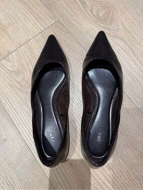Zara Pointed Ballet Flats - Brown